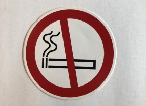 Aufkleber Rauchverbot